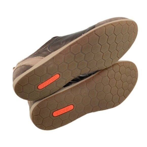 Vionic Copper Lace Up Leather Sneakers Willa - Picture 8 of 8